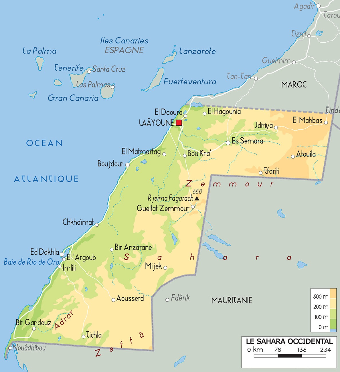 parcours raid sahara occidental