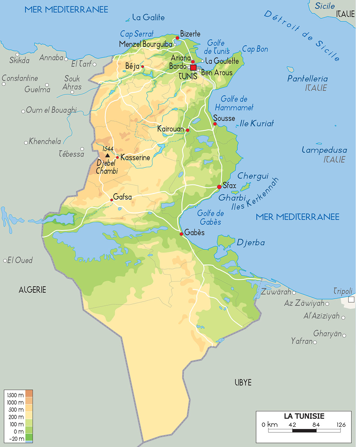 parcours raid Tunisie