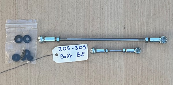 biellettes rigides boites vitesse 205 GTi