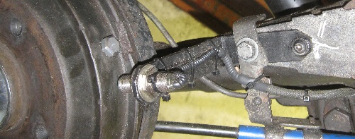 montage sonde terratrip sur tambour