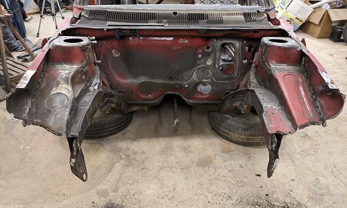 d�coupe face avant 205