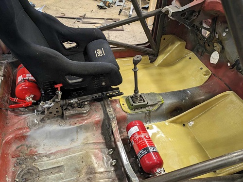 repose pied 205 rallye