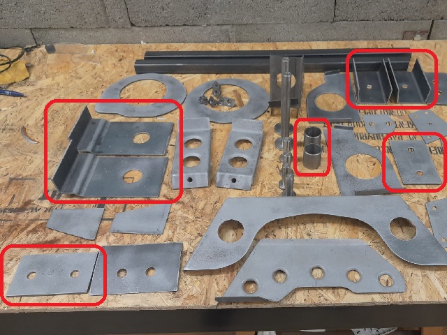 modification frein � main 205