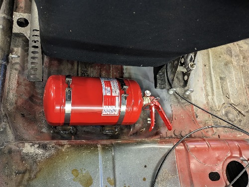 commande extincteur 205 gti