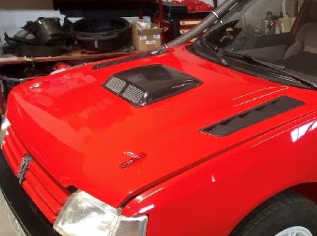 ventilation logement moteur 205