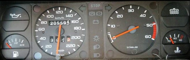 compteur jeager 205 diesel
