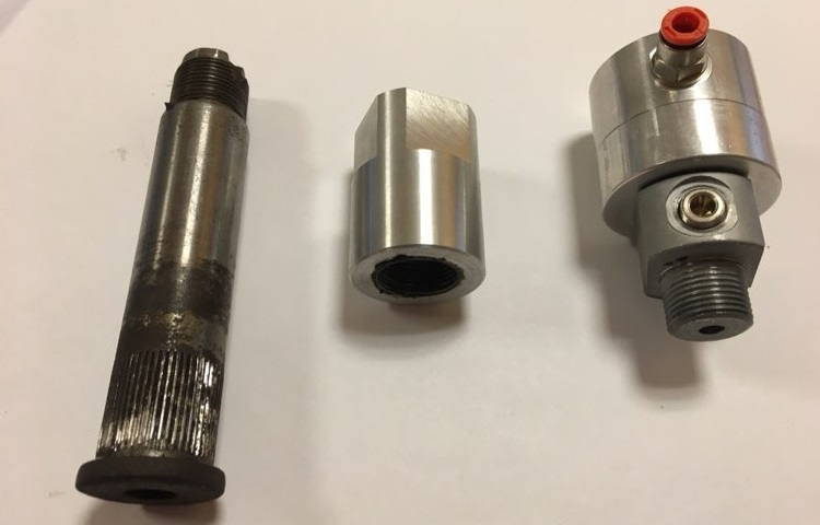 modification raccord tournant