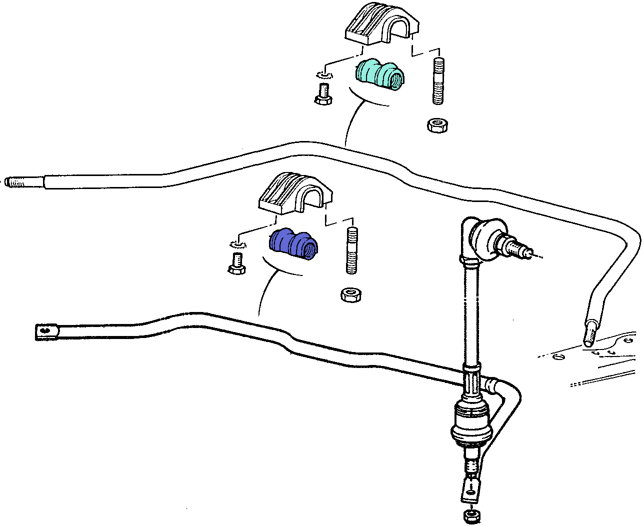 cales silentbloc support moteur 205